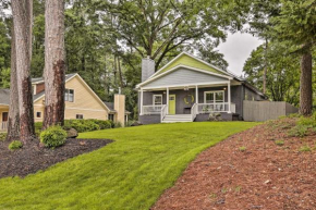 Lush Decatur Escape with Hot Tub and Fire Pit!